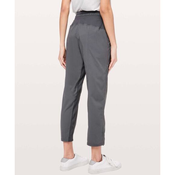Lululemon Dance Studio Crop 25" Titanium Gray Pants - Picture 2 of 7